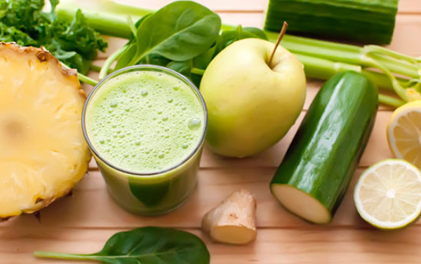 "6 vegetable juice recipes, lose belly fat"